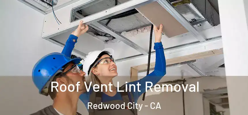 Roof Vent Lint Removal Redwood City - CA